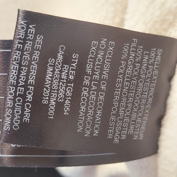 Tahari Kid's Metallic Puffer Jacket - Picture 12 of 15